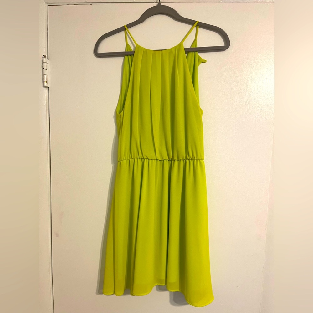 Green formal dress